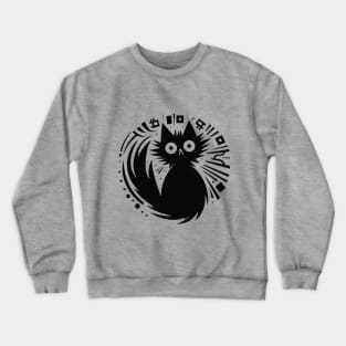 This Cat is Frazzled Crewneck Sweatshirt